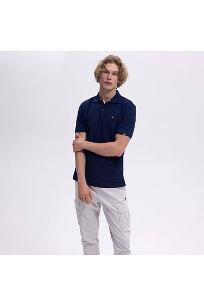 Ellesse Ανδρικό μπλουζάκι με γιακά πόλο Navy Blue Em460