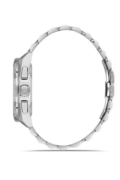Momentus Sm340S-02Ss Men's Wristwatch 44 mm Case Dia, Stainless Steel Band, Sapphire Glass