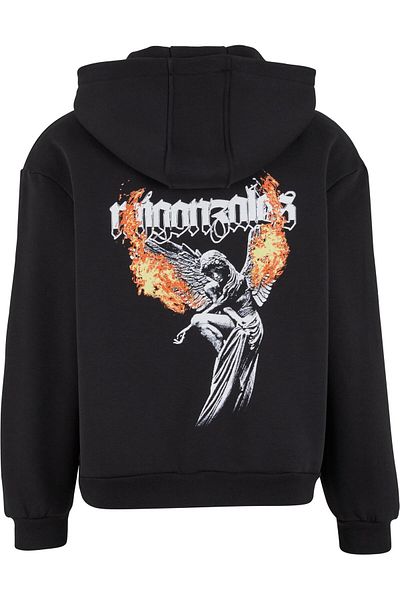 MJ Gonzales MJG Heavy Oversized Zip Hoody - Burning Wings