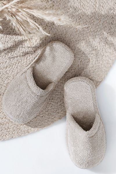 Yataş Beige Essentials Bathroom Slippers