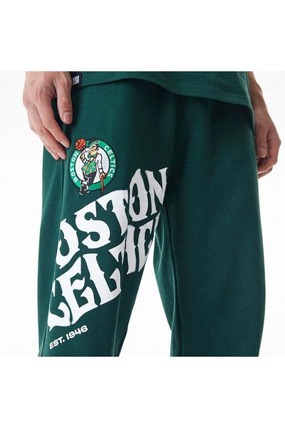 NEW ERA Pantaloni Fleece Newera Nba Grphc Jogger Boscel