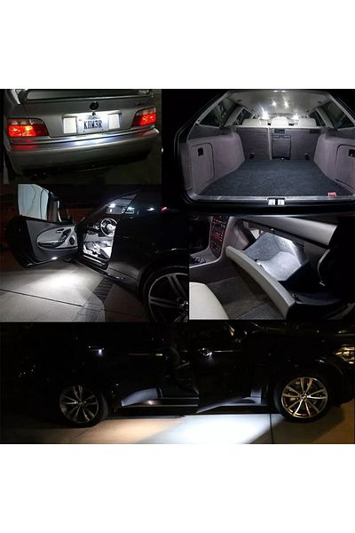 Spider New Spider Plus 20PCS LED Car Interior Dome Light Bulbs – Universal Fit for Dome, Trunk