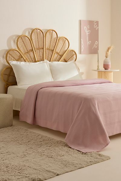 Karaca Home Rosy Single Single Pique Πούδρα