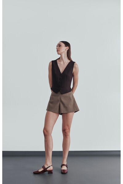 MUGGO Dámské neformální boty na krátkém podpatku Jane s otevřenou hranatou špičkou