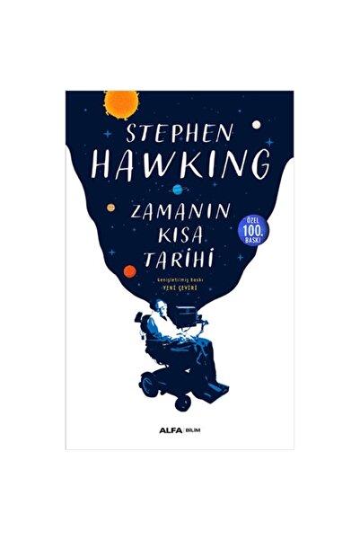 Alfa Yayınları Stephen Hawking Zamanın Kısa Tarihi Bilim Kitabı Türkçe Ciltsiz