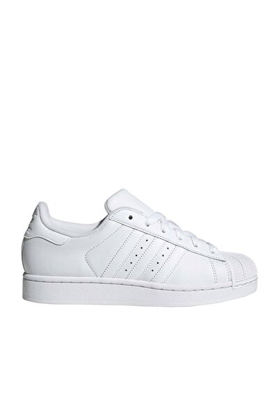 adidas Γυναικεία λευκά αθλητικά παπούτσια Superstar II (JH7006)