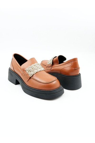 Tenau Kadın Hakiki Deri Loafer