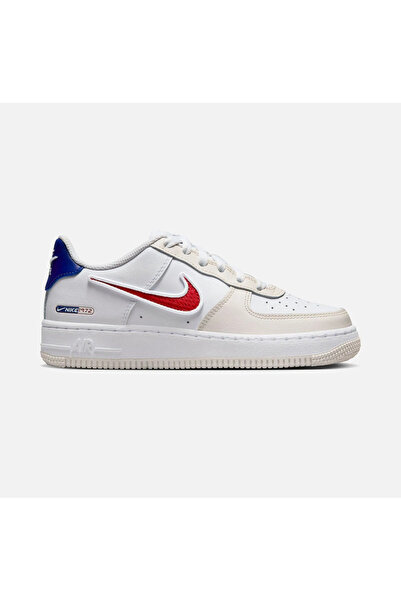 Nike Pantofi sport unisex Air Force 1 LV8 „Since 1972” (GS) alb
