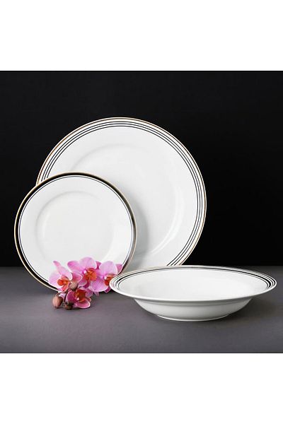 Ambition Dinner service, 18 pieces, 6 people, Art Deco