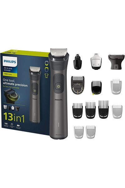 Philips All-in-One Trimmer MG7920/15 | 13-in-1 Face, Hair & Body Grooming | Nose & Ear | 120min Cord