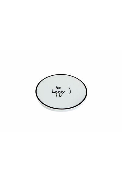 Porland Be Happy Coaster 10cm