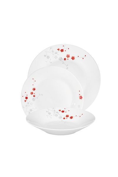 Domotti Dinner service, 18 pieces, 6 people, Carla