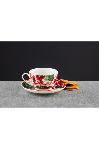 Ambition Tea or coffee serving set, 12 pieces, 6 people, Peony