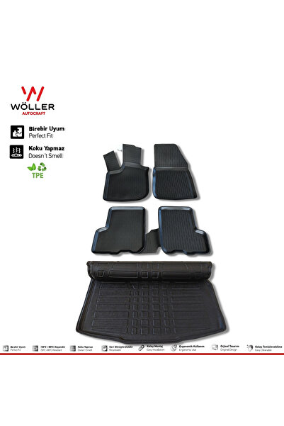 wöller Renault Symbol Uyumlu Paspas Bagaj Havuzu 2013 Sonrası 3d Havuzlu