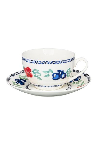 Ambition Set servire ceai sau cafea, 12 piese, 6 persoane, Kalina