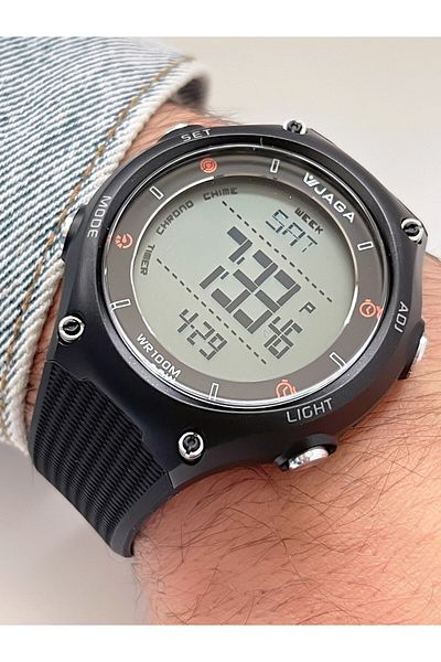 Jaga Digital Men's Wristwatch