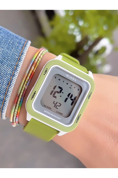 Jaga 10 Atm Waterproof Digital Youth Wristwatch with Alarm