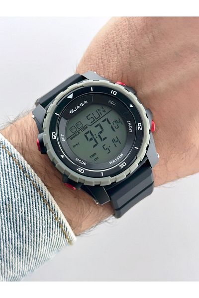 Jaga Digital Men's Wristwatch