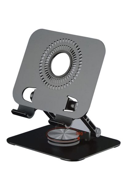 Coverzone iPad Compatible Angle Adjustable Tablet Stand with Stable Base, Foldable Portable Holder Zr758