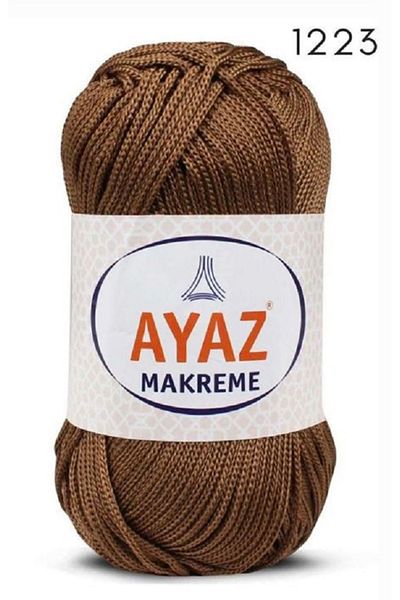Ayaz Πολυεστέρας Μακρέμι 100% Πολυπροπυλένιο 100 gr 140 μέτρα ΜΟΝΟ ΜΟΥΚΟΝ 1223 Κανέλα
