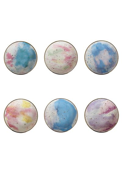 Porland Cosmos 6-Piece Mini Bowl Set 10 Cm