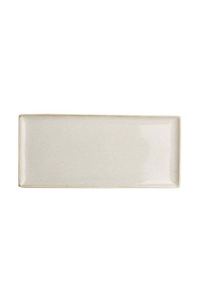 Porland Seasons Beige Baton Cake Plate 35 Cm