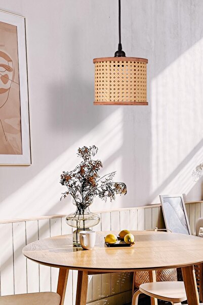 AHŞAP FABRİKASI Istanbul Serisi Riva Hazeran Avize Sarkıt 19cm