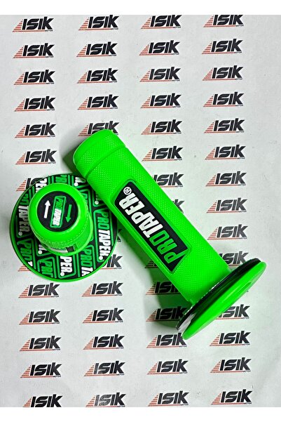 Universal Motosiklet  Protaper Sağ-Sol Elcik Takımı Yeşil