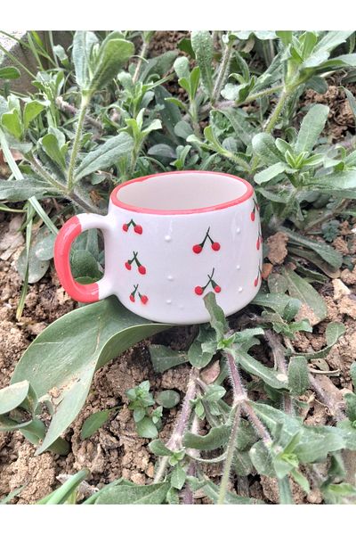 Home Coffee Cup "Cherry"