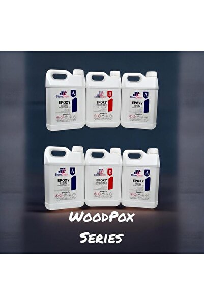 stonechem Woodpox 30kg Ahşap Şeffaf Epoksi Reçine (YÜKSEK DÖKÜM) 3 Cm Sürpriz...