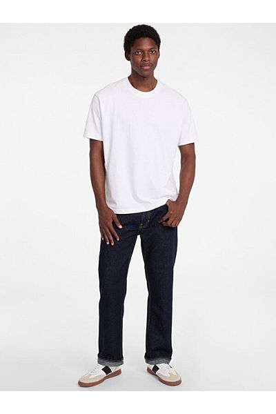 Guess Jeans Men's Denim Pants M4Ba80D5Hs1Gjse Gj Straight Selvedg