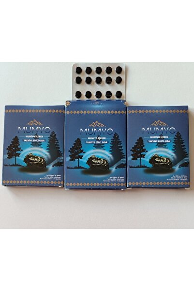 MUMYO Saf mumiyo tablet 3 lü set