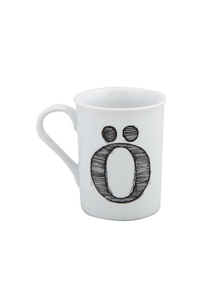 Porland 285cc Featured Letter Mug