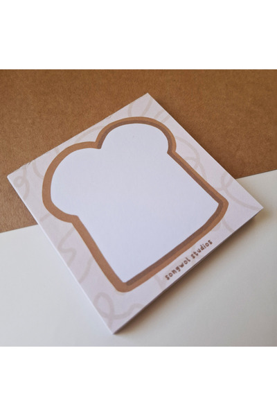 Songwol Studios Toast Bread Memo Pad, Memopad, Notepad