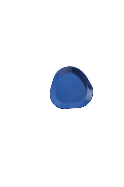 Kütahya Porselen Navy Blue Scallop Pasta Set - 2 Pieces 18 cm