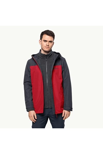 Jack Wolfskin Taubenberg 3IN1 Erkek Outdoor Mont-1115311ARE
