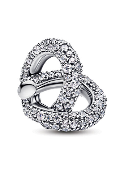 Pandora Pavé Sonsuzluk Düğümü Kalp Charm
