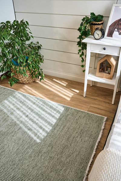 Apex Pandora 2416 Su Yeşili Dekoratif Makine Halısı