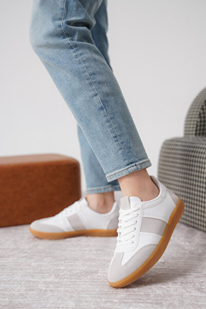 BAKGİY Belo-sivo Antilop ženska čipkasta haljina Protivklizni đon komada Pati...