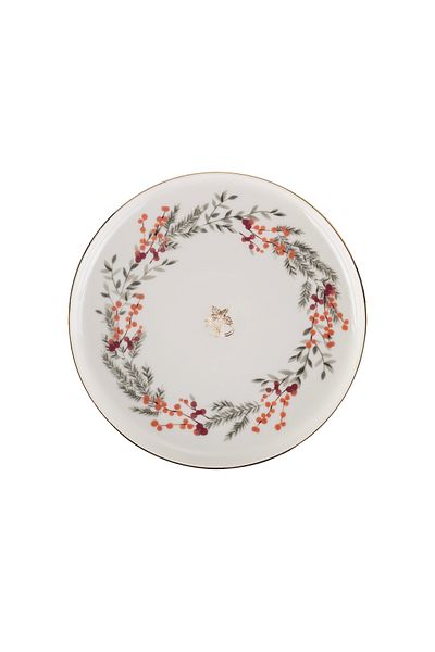 Kütahya Porselen Bone Joy 4 Bucuri 19 Cm Farfurie Tort