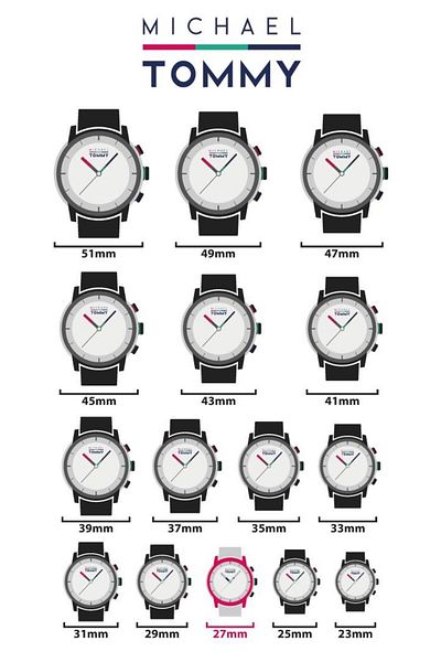 MICHAEL TOMMY Steel Women's Wristwatch - Mt- 325003 L-Csb33