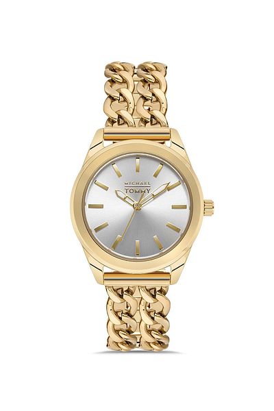 MICHAEL TOMMY Steel Women's Wristwatch - Mt- 325001 L-Sb03