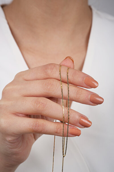 DİAMİNE PIRLANTA 14 Ayar Altın Ince Valentine Kolye