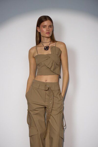 NOK İSTANBUL Chic Twist Büstiyer Bej