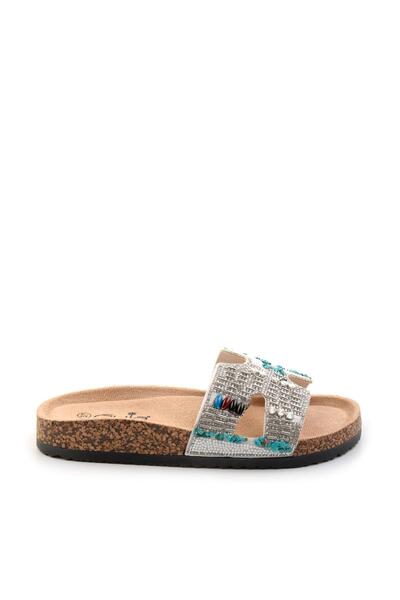 Guja Beyaz  Kadın Terlik K04185102687