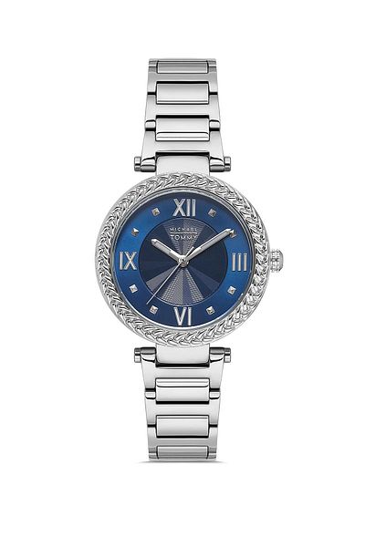MICHAEL TOMMY Steel Women's Wristwatch - Mt- 325004 L-Bbl92