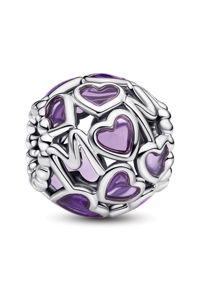 Pandora Kafes İşi Kalpler Anne Charm