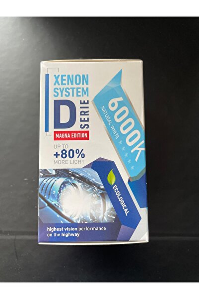 Photon D1s 6000k Son Sürüm Yeni Nesil 80% Fazla Işık Xenon Ampül Magna Editio...