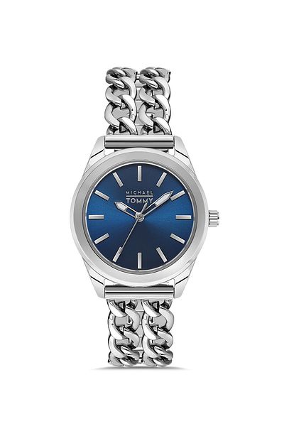 MICHAEL TOMMY Steel Women's Wristwatch - Mt- 325001 L-Bbl03