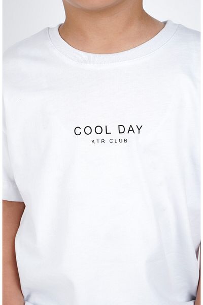Katre Boy's Cotton Tshirt Linen Pants Suit